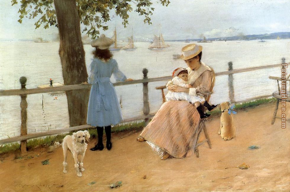 William Merritt Chase Afternoon by the Sea aka Gravesend Bay